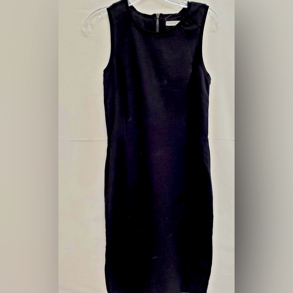 Athleta black Midi Dress